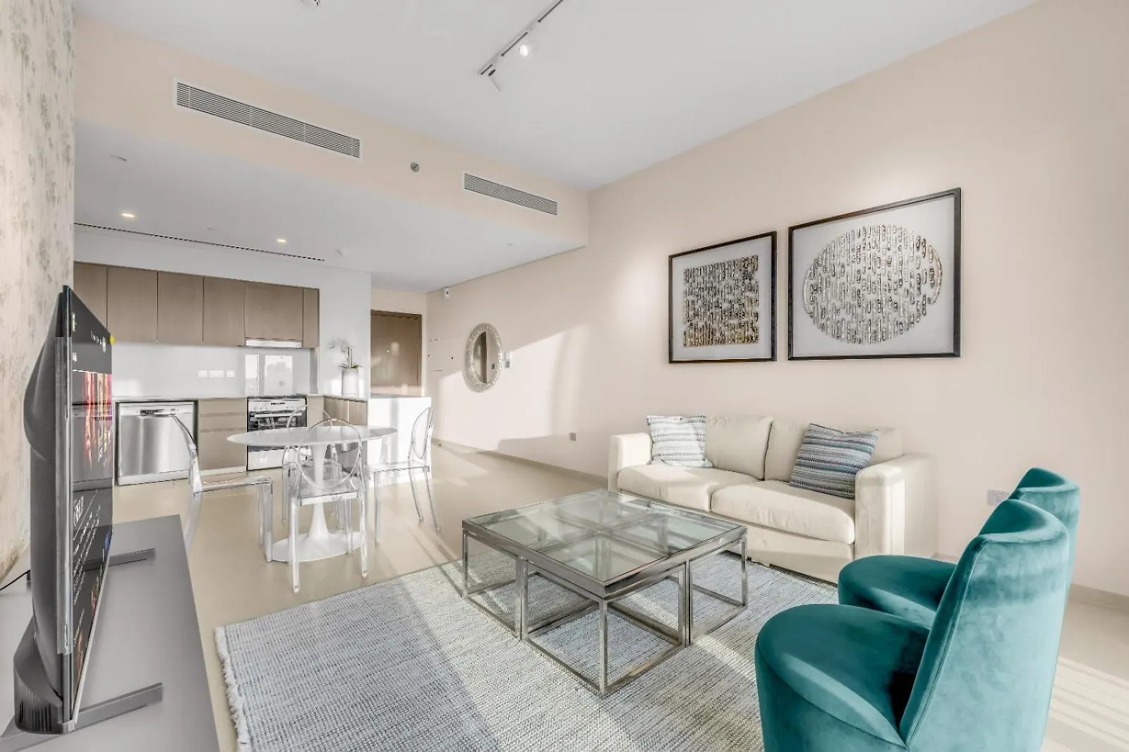 Apartment Skyline View, Stay High Rise Luxury Next To Burj Dubai