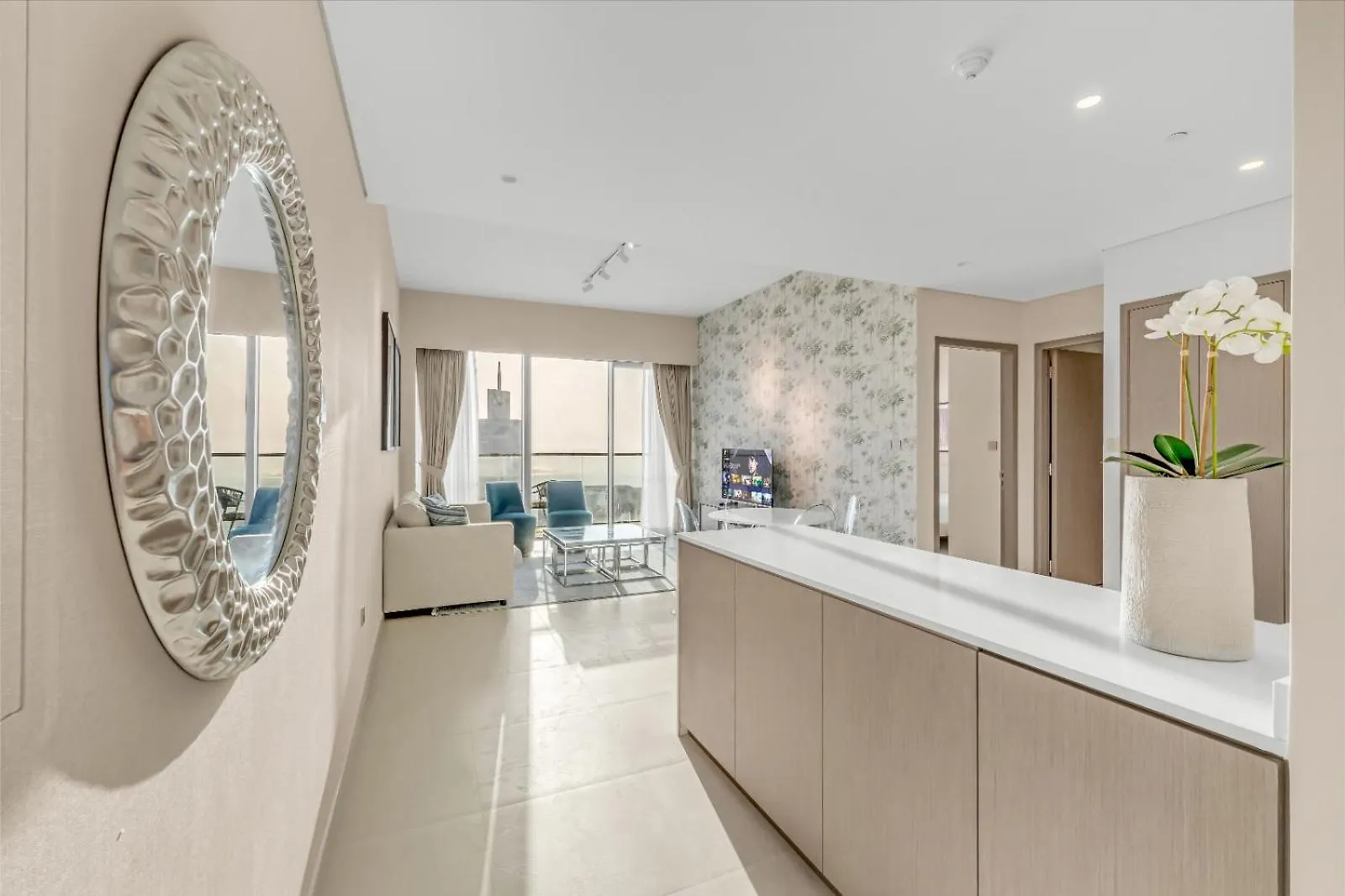 Skyline View, Stay High Rise Luxury Next To Burj Dubaj Spojené arabské emiráty